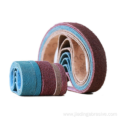 nylon backing abrasive sanding belt sand for grinder